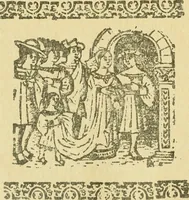 An illustration from Bibliografía de la lengua valenciana : o sea catálogo razonado por orden alfabético de autores de los libros, folletos, obras dramáticas, periódicos, coloquios, coplas, chistes, discursos, romances, alocuciones, cantares, gozes, etc., que escritos en lengua valenciana y bilingüe, han visto la luz pública desde el establecimiento de la imprenta en España hasta nuestros días (1915)