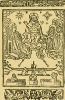 An illustration from Bibliografía de la lengua valenciana : o sea catálogo razonado por orden alfabético de autores de los libros, folletos, obras dramáticas, periódicos, coloquios, coplas, chistes, discursos, romances, alocuciones, cantares, gozes, etc., que escritos en lengua valenciana y bilingüe, han visto la luz pública desde el establecimiento de la imprenta en España hasta nuestros días (1915)