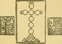 An illustration from Bibliografía de la lengua valenciana : o sea catálogo razonado por orden alfabético de autores de los libros, folletos, obras dramáticas, periódicos, coloquios, coplas, chistes, discursos, romances, alocuciones, cantares, gozes, etc., que escritos en lengua valenciana y bilingüe, han visto la luz pública desde el establecimiento de la imprenta en España hasta nuestros días (1915)