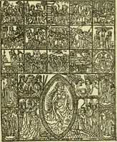 An illustration from Bibliografía de la lengua valenciana : o sea catálogo razonado por orden alfabético de autores de los libros, folletos, obras dramáticas, periódicos, coloquios, coplas, chistes, discursos, romances, alocuciones, cantares, gozes, etc., que escritos en lengua valenciana y bilingüe, han visto la luz pública desde el establecimiento de la imprenta en España hasta nuestros días (1915)