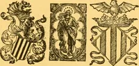 An illustration from Bibliografía de la lengua valenciana : o sea catálogo razonado por orden alfabético de autores de los libros, folletos, obras dramáticas, periódicos, coloquios, coplas, chistes, discursos, romances, alocuciones, cantares, gozes, etc., que escritos en lengua valenciana y bilingüe, han visto la luz pública desde el establecimiento de la imprenta en España hasta nuestros días (1915)