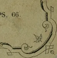 An illustration from Bibliographie gantoise. Recherches sur la vie et les travaux des imprimeurs de Gand (1483-1850) (1858)
