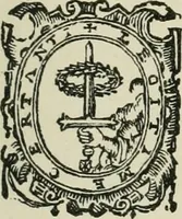 An illustration from Bibliographie gantoise. Recherches sur la vie et les travaux des imprimeurs de Gand (1483-1850) (1858)
