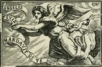 An illustration from Bibliographie gantoise. Recherches sur la vie et les travaux des imprimeurs de Gand (1483-1850) (1858)