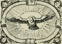 An illustration from Bibliographie gantoise. Recherches sur la vie et les travaux des imprimeurs de Gand (1483-1850) (1858)
