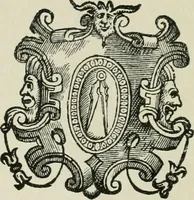 An illustration from Bibliographie gantoise. Recherches sur la vie et les travaux des imprimeurs de Gand (1483-1850) (1858)