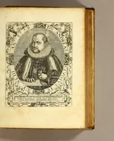 An illustration from Bibliotheca, chalcographica illustrium virtute atque eruditione in tota Europa, clarissimorum virorum theologorum, jurisconsultorum, medicorum, historicorum, geographorum, politicorum, philosophorum, poetarum, musicorum, aliorumque. (1650)