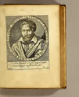 An illustration from Bibliotheca, chalcographica illustrium virtute atque eruditione in tota Europa, clarissimorum virorum theologorum, jurisconsultorum, medicorum, historicorum, geographorum, politicorum, philosophorum, poetarum, musicorum, aliorumque. (1650)