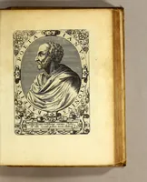 An illustration from Bibliotheca, chalcographica illustrium virtute atque eruditione in tota Europa, clarissimorum virorum theologorum, jurisconsultorum, medicorum, historicorum, geographorum, politicorum, philosophorum, poetarum, musicorum, aliorumque. (1650)