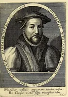 An illustration from Bibliotheca, chalcographica illustrium virtute atque eruditione in tota Europa, clarissimorum virorum theologorum, jurisconsultorum, medicorum, historicorum, geographorum, politicorum, philosophorum, poetarum, musicorum, aliorumque. (1650)