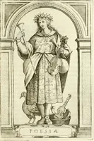 Picture 33 of 50 from Bibliothecae Alexandrinae icones symbolicae p. d. Christofori Giardae ... elogiis illustratae (1626), leaf 138