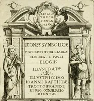 Picture 1 of 50 from Bibliothecae Alexandrinae icones symbolicae p. d. Christofori Giardae ... elogiis illustratae (1626), leaf 2