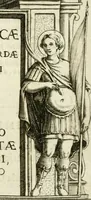 Picture 2 of 50 from Bibliothecae Alexandrinae icones symbolicae p. d. Christofori Giardae ... elogiis illustratae (1626), leaf 2