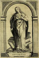 An illustration from Bibliothecae Alexandrinae icones symbolicae P.D. Christofori Giardae cler. reg. S. Pauli elogiis illustratae (1628)