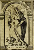 An illustration from Bibliothecae Alexandrinae icones symbolicae P.D. Christofori Giardae cler. reg. S. Pauli elogiis illustratae (1628)