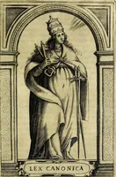 An illustration from Bibliothecae Alexandrinae icones symbolicae P.D. Christofori Giardae cler. reg. S. Pauli elogiis illustratae (1628)