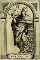 An illustration from Bibliothecae Alexandrinae icones symbolicae P.D. Christofori Giardae cler. reg. S. Pauli elogiis illustratae (1628)