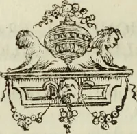 An illustration from Bibliotheca Maphaei Pinellii Veneti magno jam studio collecta (1787)