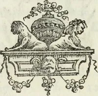 An illustration from Bibliotheca Maphaei Pinellii Veneti magno jam studio collecta (1787)