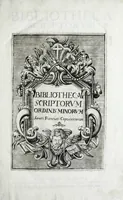 Picture 1 of 7 from Bibliotheca scriptorum Ordinis Minorum S. Francisci Capucinorum (1691), leaf 5