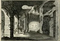 An illustration from Biblisches Engel- u[nd] Kunst Werck : alles das jenige, was in heiliger göttlicher Schrifft Altes und Neuen Testaments von den heiligen Engeln Gottes dero erscheinungen tersichtungen bottschaffte[n] u[nd] gesandschaffte[n], auf mancherley Art und Weise auss Göttlicher Verordnung zu finden ist ... : in zierlichen Kupffern, mit beijgefügten Teutschen Erklärungs und Andachts- Reimen vorstellend : mit Fleiss zusammen getragen, in Kupfer gestochen und verlegt (1694)