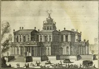 An illustration from Biblisches Engel- u. Kunst Werck : alles das jenige, was in heiliger göttlicher Schrifft Altes und Neuen Testaments von den heiligen Engels Gottes ... zu finden ist ... in zierlichen Kupffern, mit beygefüngten teutschen Erklärungs und Andachs-Reimen vorstellend (1705)