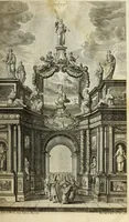 An illustration from Biblisches Engel- u. Kunst Werck : alles das jenige, was in heiliger göttlicher Schrifft Altes und Neuen Testaments von den heiligen Engels Gottes ... zu finden ist ... in zierlichen Kupffern, mit beygefüngten teutschen Erklärungs und Andachs-Reimen vorstellend (1705)