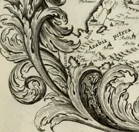 An illustration from Biblisches Engel- u. Kunst Werck : alles das jenige, was in heiliger göttlicher Schrifft Altes und Neuen Testaments von den heiligen Engels Gottes ... zu finden ist ... in zierlichen Kupffern, mit beygefüngten teutschen Erklärungs und Andachs-Reimen vorstellend (1705)