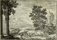 Picture 121 of 216 from Biblisches Engel- u. Kunst Werck : alles das jenige, was in heiliger göttlicher Schrifft Altes und Neuen Testaments von den heiligen Engels Gottes ... zu finden ist ... in zierlichen Kupffern, mit beygefüngten teutschen Erklärungs und Andachs-Reimen vorstellend (1705), leaf 210