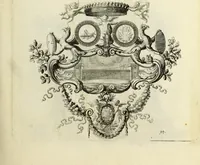 An illustration from Biblisches Engel- u. Kunst Werck : alles das jenige, was in heiliger göttlicher Schrifft Altes und Neuen Testaments von den heiligen Engels Gottes ... zu finden ist ... in zierlichen Kupffern, mit beygefüngten teutschen Erklärungs und Andachs-Reimen vorstellend (1705)