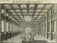 Picture 135 of 216 from Biblisches Engel- u. Kunst Werck : alles das jenige, was in heiliger göttlicher Schrifft Altes und Neuen Testaments von den heiligen Engels Gottes ... zu finden ist ... in zierlichen Kupffern, mit beygefüngten teutschen Erklärungs und Andachs-Reimen vorstellend (1705), leaf 232