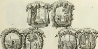 An illustration from Biblisches Engel- u. Kunst Werck : alles das jenige, was in heiliger göttlicher Schrifft Altes und Neuen Testaments von den heiligen Engels Gottes ... zu finden ist ... in zierlichen Kupffern, mit beygefüngten teutschen Erklärungs und Andachs-Reimen vorstellend (1705)