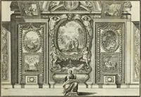 An illustration from Biblisches Engel- u. Kunst Werck : alles das jenige, was in heiliger göttlicher Schrifft Altes und Neuen Testaments von den heiligen Engels Gottes ... zu finden ist ... in zierlichen Kupffern, mit beygefüngten teutschen Erklärungs und Andachs-Reimen vorstellend (1705)