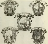 Picture 165 of 216 from Biblisches Engel- u. Kunst Werck : alles das jenige, was in heiliger göttlicher Schrifft Altes und Neuen Testaments von den heiligen Engels Gottes ... zu finden ist ... in zierlichen Kupffern, mit beygefüngten teutschen Erklärungs und Andachs-Reimen vorstellend (1705), leaf 280