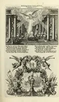 An illustration from Biblisches Engel- u. Kunst Werck : alles das jenige, was in heiliger göttlicher Schrifft Altes und Neuen Testaments von den heiligen Engels Gottes ... zu finden ist ... in zierlichen Kupffern, mit beygefüngten teutschen Erklärungs und Andachs-Reimen vorstellend (1705)
