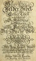 An illustration from Biblisches Engel- u. Kunst Werck : alles das jenige, was in heiliger göttlicher Schrifft Altes und Neuen Testaments von den heiligen Engels Gottes ... zu finden ist ... in zierlichen Kupffern, mit beygefüngten teutschen Erklärungs und Andachs-Reimen vorstellend (1705)