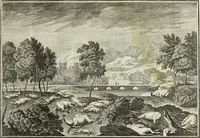 Picture 37 of 216 from Biblisches Engel- u. Kunst Werck : alles das jenige, was in heiliger göttlicher Schrifft Altes und Neuen Testaments von den heiligen Engels Gottes ... zu finden ist ... in zierlichen Kupffern, mit beygefüngten teutschen Erklärungs und Andachs-Reimen vorstellend (1705), leaf 66