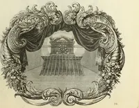 An illustration from Biblisches Engel- u. Kunst Werck : alles das jenige, was in heiliger göttlicher Schrifft Altes und Neuen Testaments von den heiligen Engels Gottes ... zu finden ist ... in zierlichen Kupffern, mit beygefüngten teutschen Erklärungs und Andachs-Reimen vorstellend (1705)