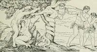 An illustration from Biblïne opovidannie pro sotvorennie svita v svitli nauky (1918)