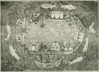 An illustration from Biblïne opovidannie pro sotvorennie svita v svitli nauky (1918)