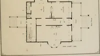 An illustration from Bicknell's village builder. Elevations and plans for cottages, villas, suburban residences, farm houses [etc.] also exterior and interior details for public and private buildings, with approved forms of contracts and specifications. Containing fifty-five plates drawn to scale (1872)