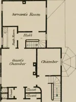 Picture 113 of 144 from Bicknell's village builder. Elevations and plans for cottages, villas, suburban residences, farm houses [etc.] also exterior and interior details for public and private buildings, with approved forms of contracts and specifications. Containing fifty-five plates drawn to scale (1872), leaf 180