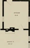 An illustration from Bicknell's village builder. Elevations and plans for cottages, villas, suburban residences, farm houses [etc.] also exterior and interior details for public and private buildings, with approved forms of contracts and specifications. Containing fifty-five plates drawn to scale (1872)