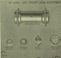 An illustration from Bicycle accessories and repair supplies : bicycles, motorcycle accessories, motor accessories : [catalogue (1918)
