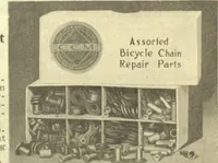 An illustration from Bicycle accessories and repair supplies : bicycles, motorcycle accessories, motor accessories : [catalogue (1918)