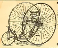 An illustration from The bicycling world (1881)