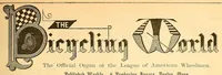 An illustration from The bicycling world (1881)