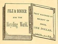 An illustration from The bicycling world (1881)