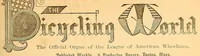 An illustration from The bicycling world (1881)