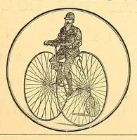 An illustration from The bicycling world & archery field (1880)